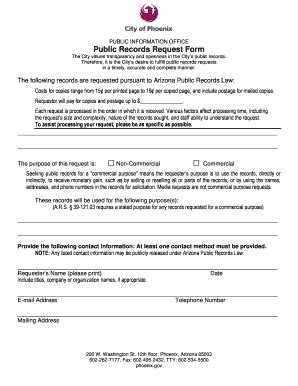 city of phoenix ets|city of phoenix record request.